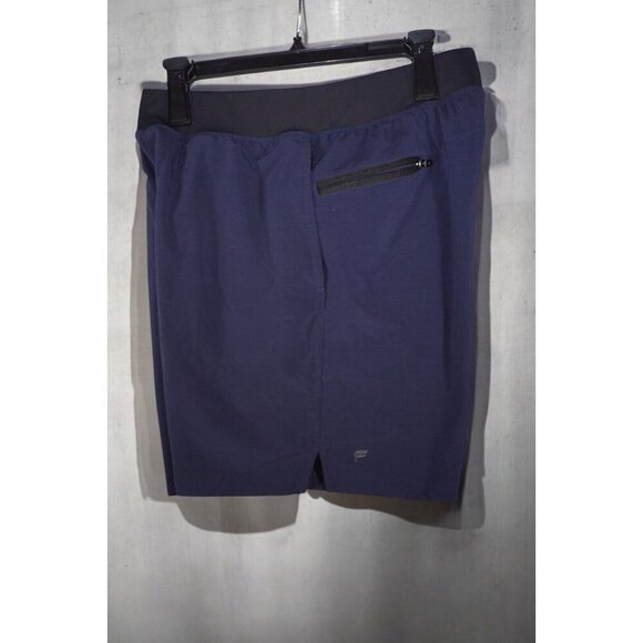 Fabletics The Franchise Shorts Men's Size Medium Solid Blue Athletic Shorts - Picture 7 of 12